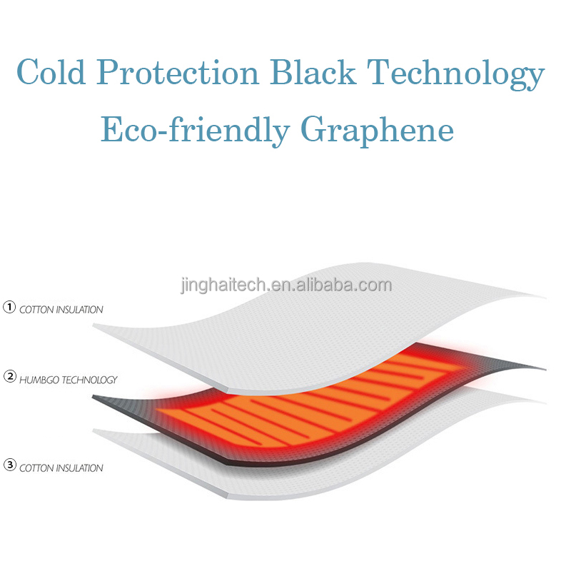 Electrically Thermal Rechargeable Heated Vest graphene Heated Body Warmer