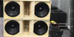4Ohm 1600W Live Sound Speakers 2x18" Bass Reflex KS28 Subwoofer For Disco