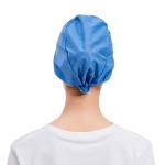 Medical Nurse Disposable Non Woven Cap Bouffant SBPP 20gsm-40gsm