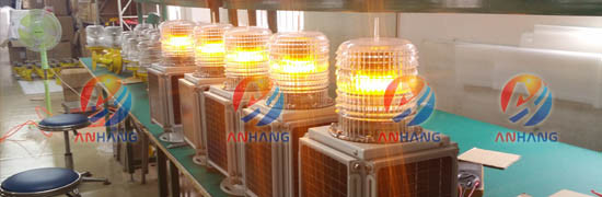 Steady - Burning Mode Solar Marine Lantern / Buoy Lanterns UV Protection