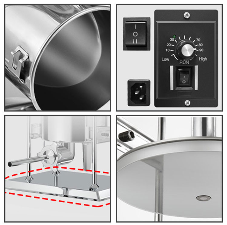 Manual Quantitative Automatic Sausage Filler Machine Filling Piston Sausage Filler