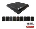 Soundproof Acoustic Rubber Tiles Matting Anti Slip Eco Friendly Material For