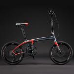 SAVA Z1 9S Carbon Folding Bike , Unisex 20 Inch Foldable Bike