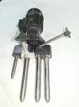 Silver Flat Selvedge Uncurler Stenter Machine Parts Textile Finishing Machine
