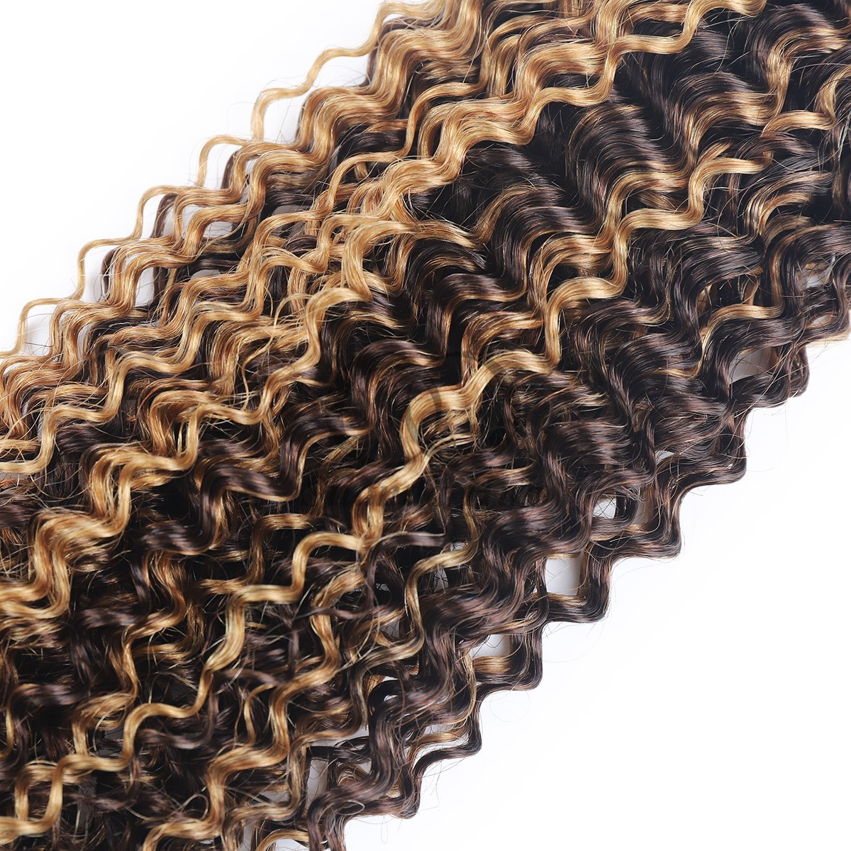#P4/27 Kinky Curly Remy Human Hair Bundles Sew In Weave Bundles Brazilian Bundle Deals