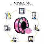 IBOSS Glitter Pink PLA+ Filament 100% Bubble Free Toughness Enhanced For 3D
