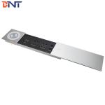 Wireless phone charger conference room aluminum alloy sliding desktop mounted