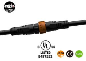 Quality Auto Lock 3 Pin Nylon PA66 9.0MM M16 Connector wholesale