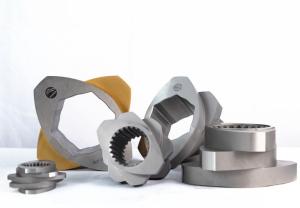 Quality TDS150 Twin Screw Extruder Kneading Block Screw Segments For Petrochemical Factory wholesale