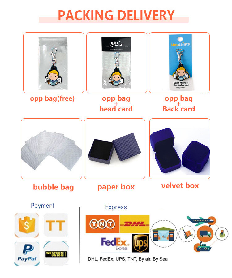 Custom Soft Pvc Rubber Keychain Silicone Rubber Plastic Key Chains