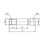 2 W Coaxial Fixed Attenuators DC-18 GHz Connector N,TNC,SMA