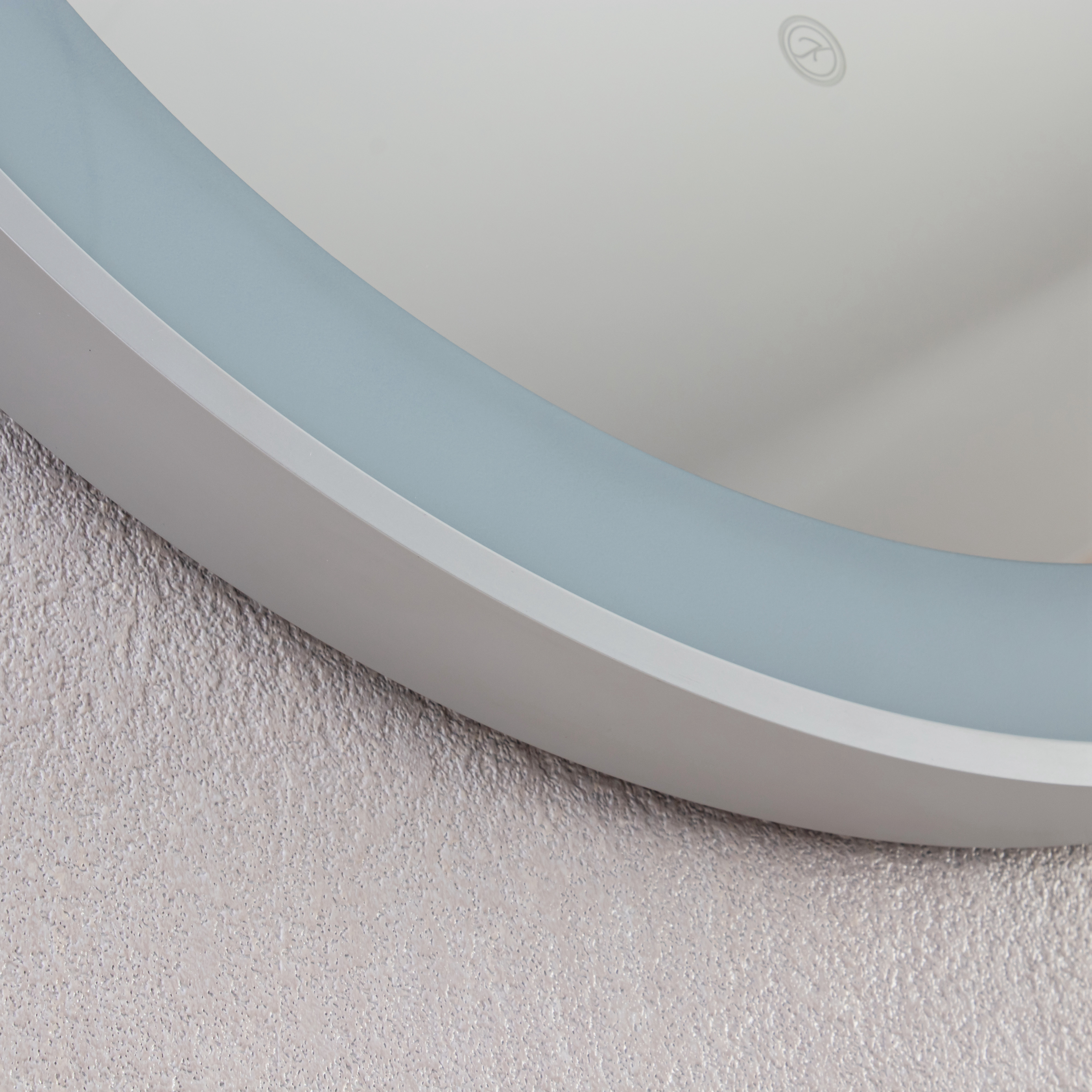 Upgrade Your Bathroom with This Led Mirror Rust Resistant Metal Chassis Wifi Heated Defogger and Smart Touch Screen
