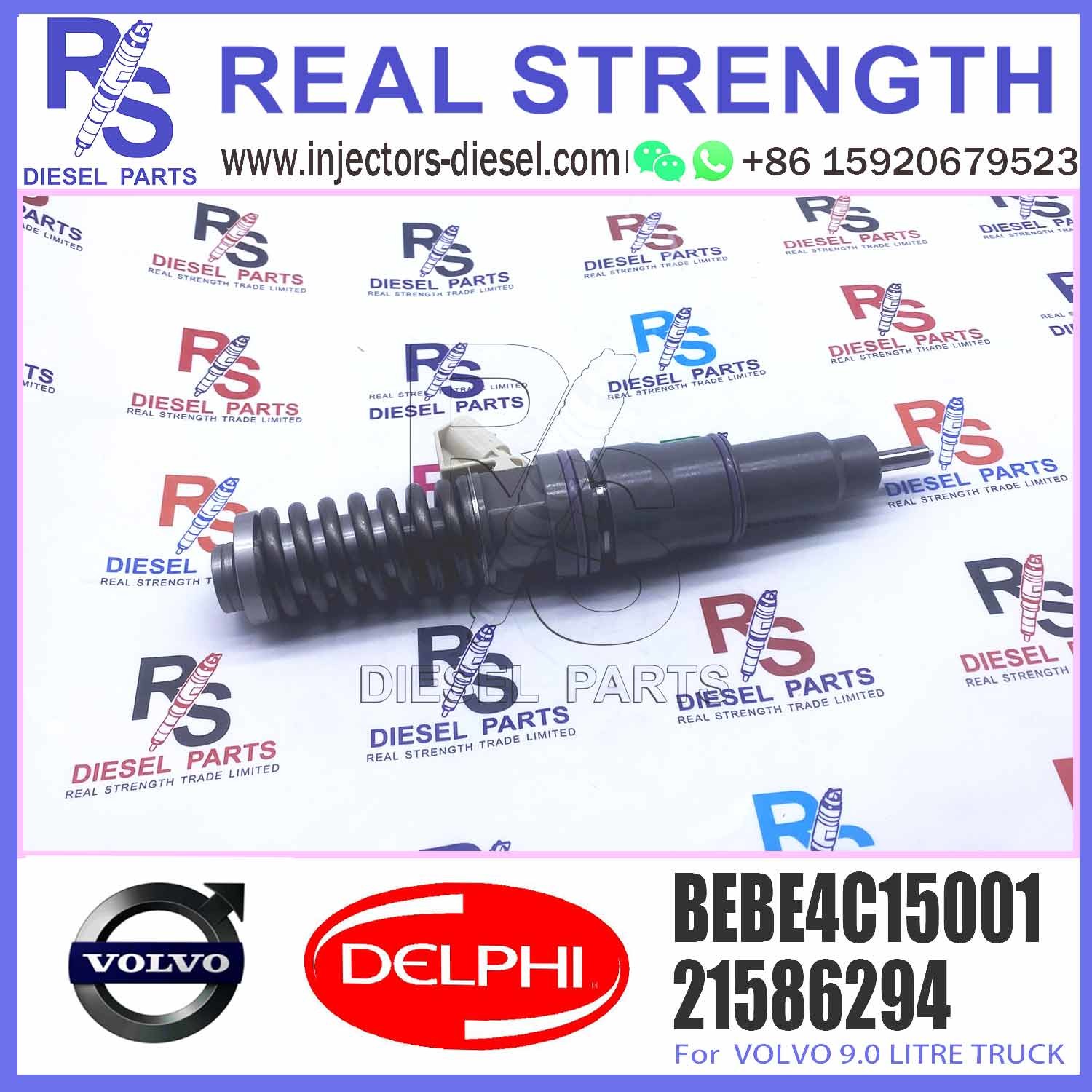 injector common rail injector 3801439 BEBE4C15001 For V-O-L-V 9.0 LITRE TRUCK fuel injector BEBE4C10001