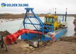 Customized Jet Suction Dredger / Julong Dredger 500 M3/Hr 224 Kw