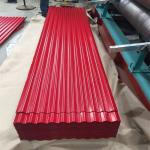Colour Coated Roofing Sheet Galvalume Dx54d Corrugated Galvanized Sheet Metal