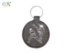 Personality Logo Embroidered Keychain Size Customized For Promotion Business
