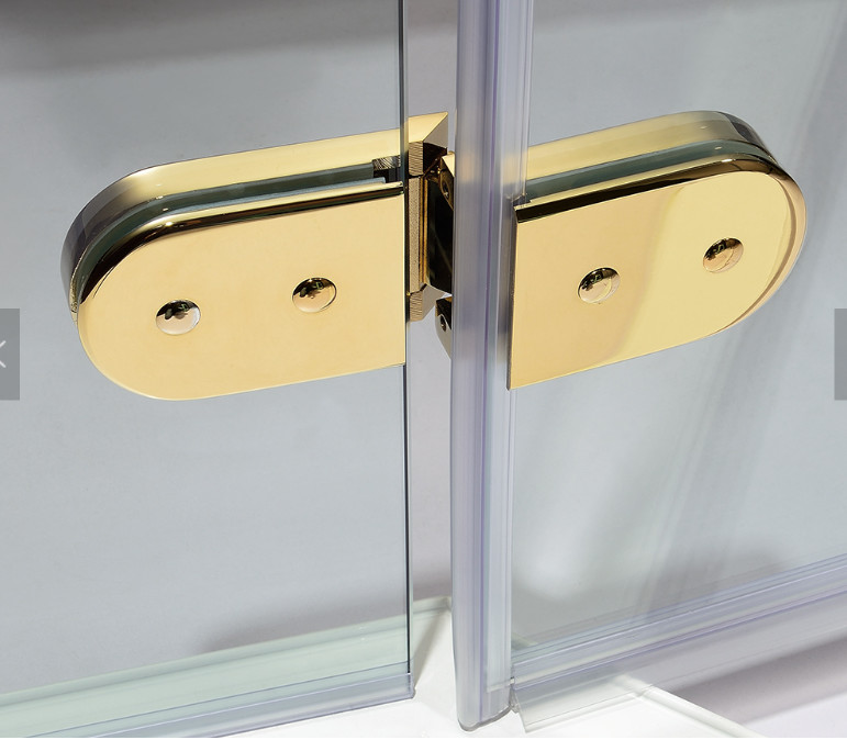 Semi Frame Hinged Shower Enclosure Unidoor Double door