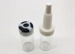 Pearl luster Amber Color 10ml Glass Cosmetic Bottle