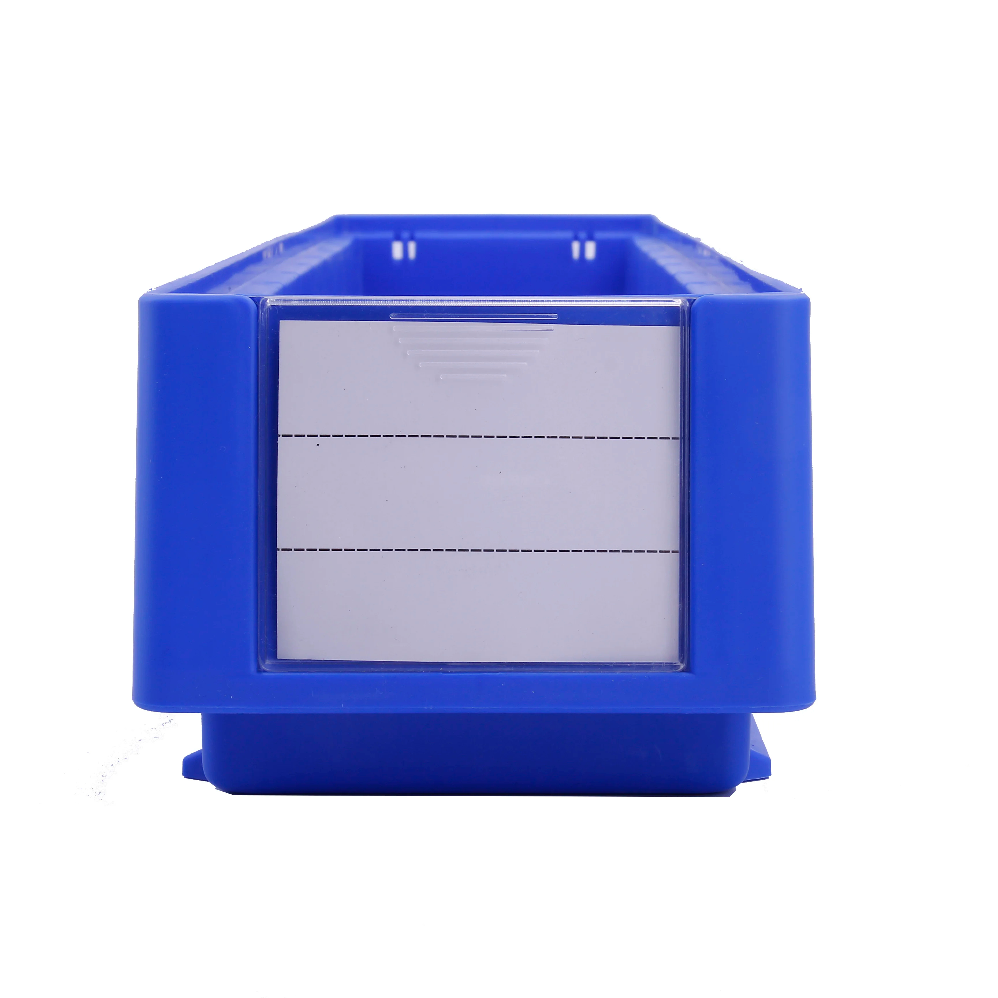 Versatile Workbench Storage Solution Customized Color Plastic Shelf Bin with Divider