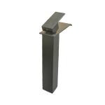 Deck Installation Stainless Steel Bathroom Washbasin Cold And Hot Water Faucet