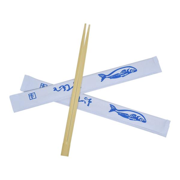 Cheap 23cm custom logo disposable bamboo chopsticks wholesale for sale