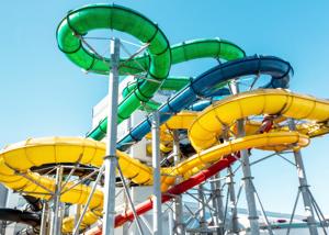 Quality Hotel Resort Stimulating Aqua Park Tube Water Slide wholesale