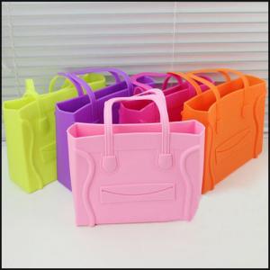 Quality Silicon Promotion HandBags shopping bag printed logo wholesale