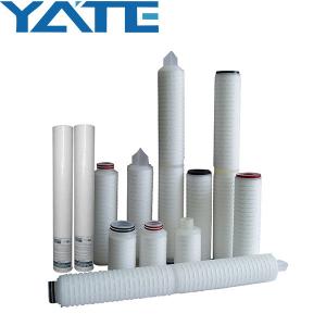 Polypropylene Membrane Pes Filter Cartridge Pp Pleated 1 Micron Filter