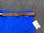 Summer DK Blue Kids Casual Loose Shorts With Four Pockets