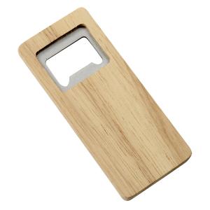 Quality Bamboo Square Metal Bottle Opener - Eco Friendly And Stylish wholesale
