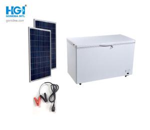 Quality CCC 352L Portable Solar Power Freezer DC 12V 20A wholesale