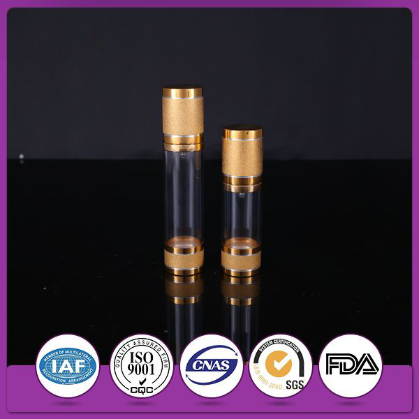 Skin Care Aluminum 15ml 50ml Airless Cosmetic Bottles