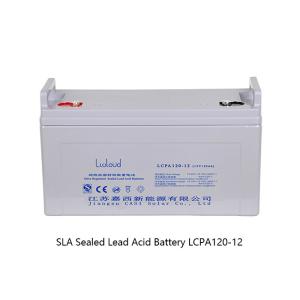 Quality 120Ah Sla Vrla Battery UPS Deep Cycle Battery Maintenance Free wholesale
