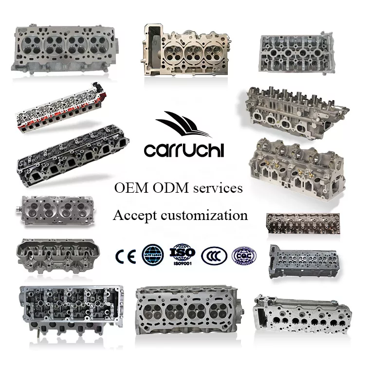 ISO9001 Certified Excavator Cylinder Head Assembly for Isuzu 4JJ1 4HL1 4LE1 4HK1 Diesel Engine and 6HK1 4HK1 Engine Code
