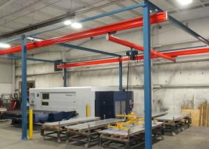 Quality 1000kgs To 3200kgs KBK Rail Crane System Suspension Modular Light Crane wholesale