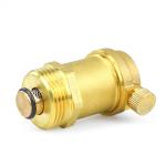 RoHS Single Ball Air Valve , Brass Auto Air Exhaust Valve