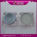 2015 new style product as cream jars,clear empty plastic cosmetic packaging