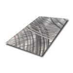3.0mm Innovative 3D Laser Stainless Steel Sheet For Stunning Decorations