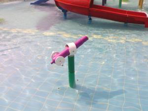 Quality Kids Fiberglass Water Gun Game, Customized Aqua Park Equipment For Holiday Resort wholesale