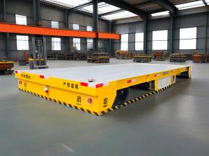 Quality Material Transportation Electric Transfer Cart with Maintenance free 10-20T Load Capacity wholesale