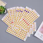 CMYK Kawaii Puffy Stickers 80gram Hand Account Sticker For Kindergarten Rewards