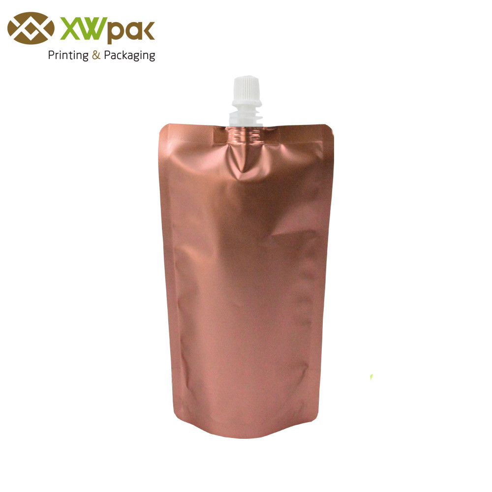 Aluminum Foil Pet Food Spout Pouch Bag Reusable Liquid Food Packaging Heat Seal
