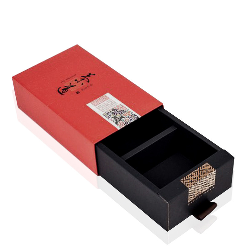 Custom Printing Luxury Red ExquisitE Craft Gift Cardboard Carton Tea Packaging Corrugated Mailer Boxes