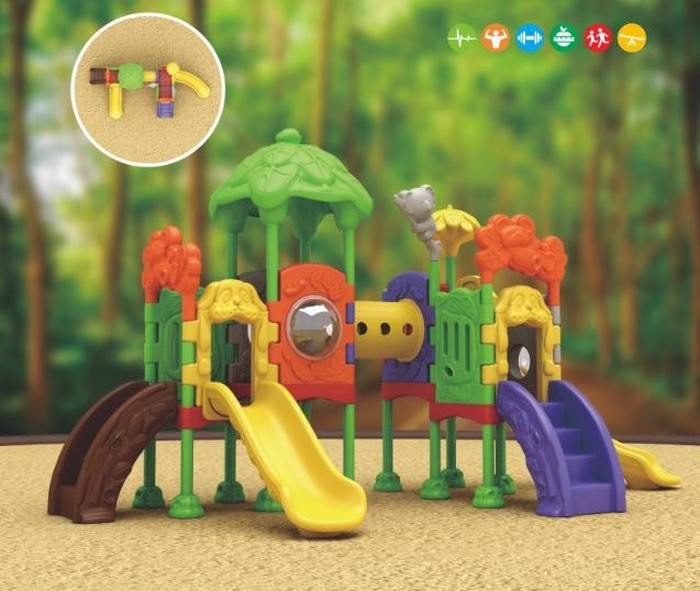 eco-friendly cheap backyard playground outdoor childrens play for home use