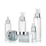 Customization Skincare Lotion Bottle empty glass pump bottles 20ml 30ml