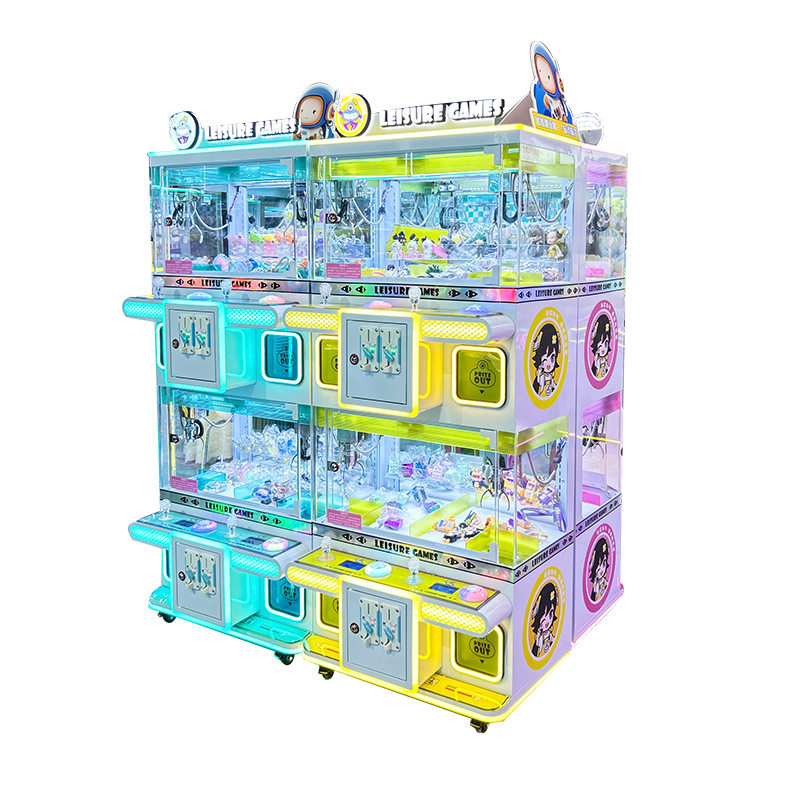 Young Children 8 Years Old Super Mini Claw Machine with 80KG Capacity and Card Reader