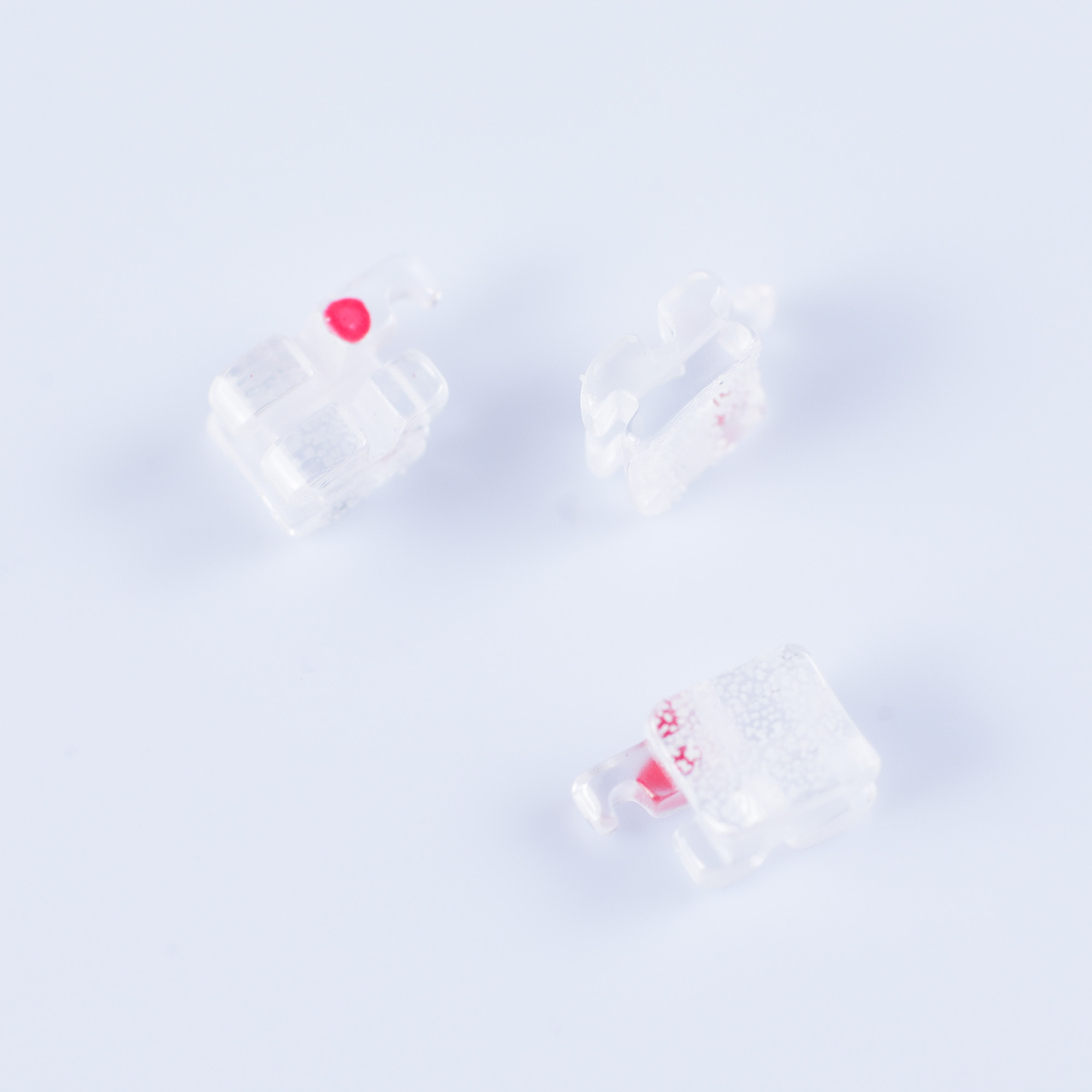 Monocrystalline Sapphire Orthodontic Bracket Tooth Treatment Braces OEM