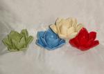 Handmade Ceramic Flower Candle Holder Wax Holder In Solid Colors Porcelain