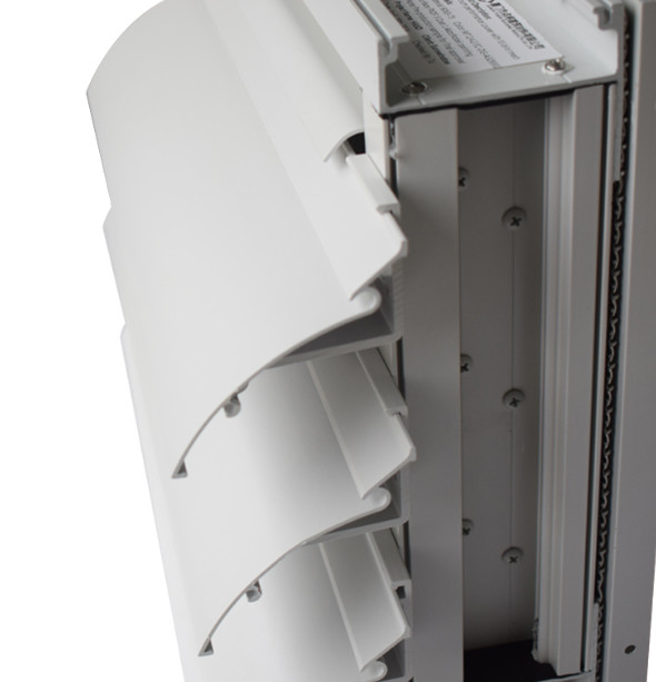 Electric Villa Louvre Window Shutter General Aluminum Frame Extrusions