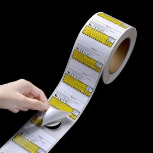 Quality Electric Appliance Customized Printed Label Sticker wholesale